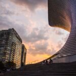 soumaya museum, mexico, nature, architecture, sunset, mexico, mexico, mexico, mexico, mexico