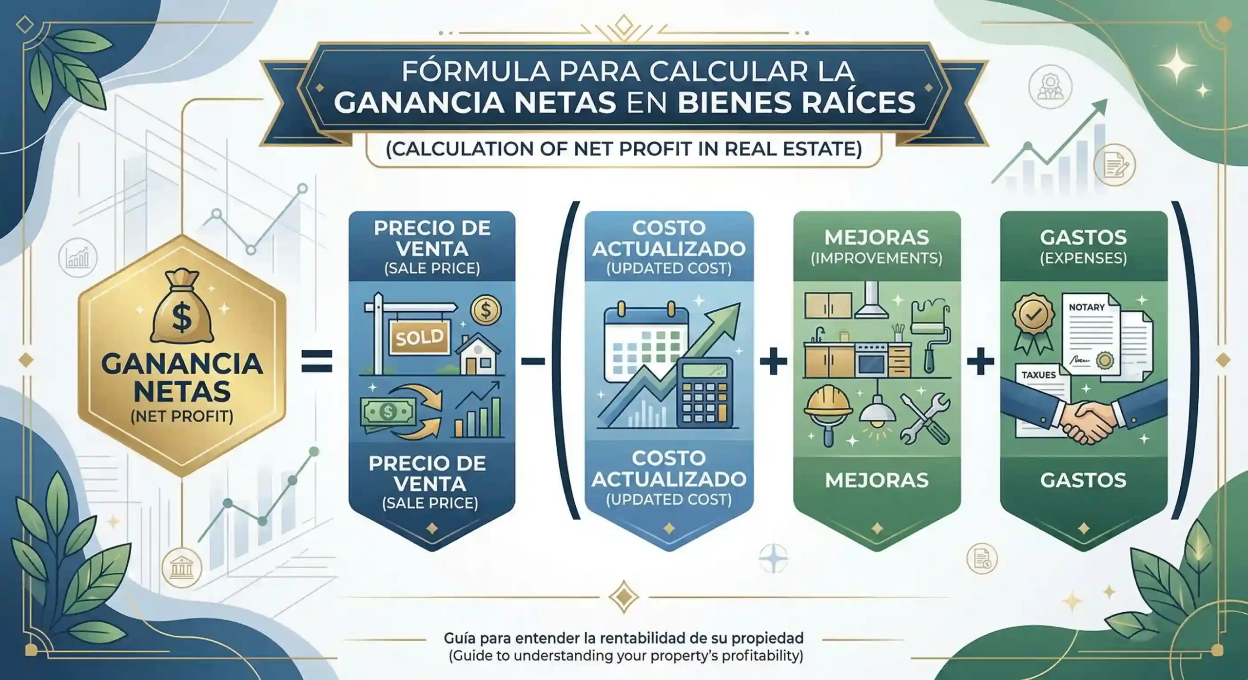 Guía 2026: ¿Cómo se Calcula el ISR al Vender tu Casa? 3 Fórmula del ISR