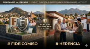 fideicomiso vs herencia