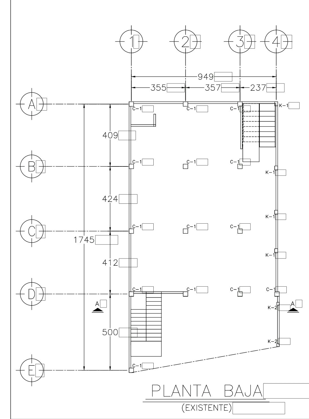 Plano Arquitectónico Detallado