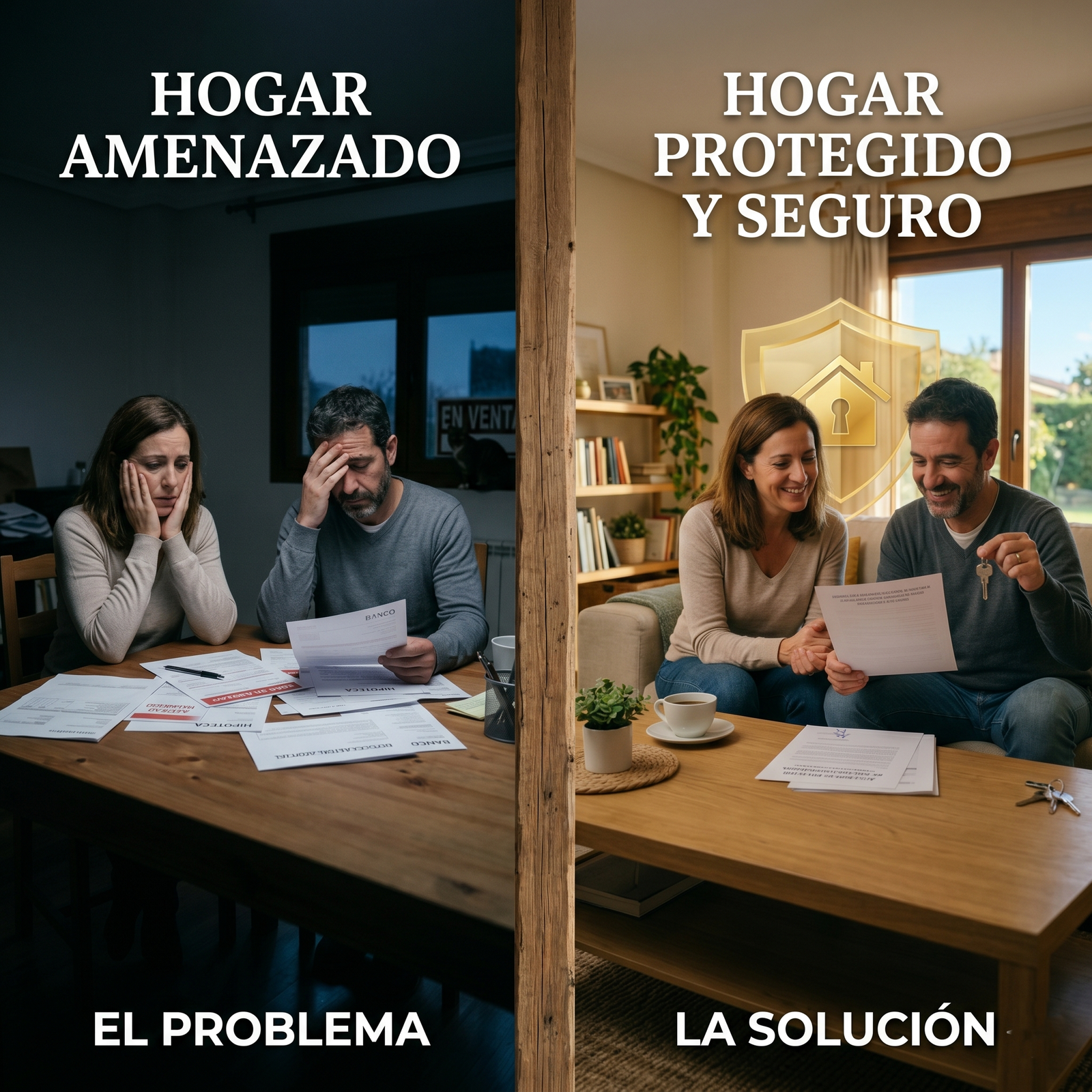 ¿TIENES PROBLEMAS CON TU CREDITO HIPOTECARIO? 2 Hogar protegido