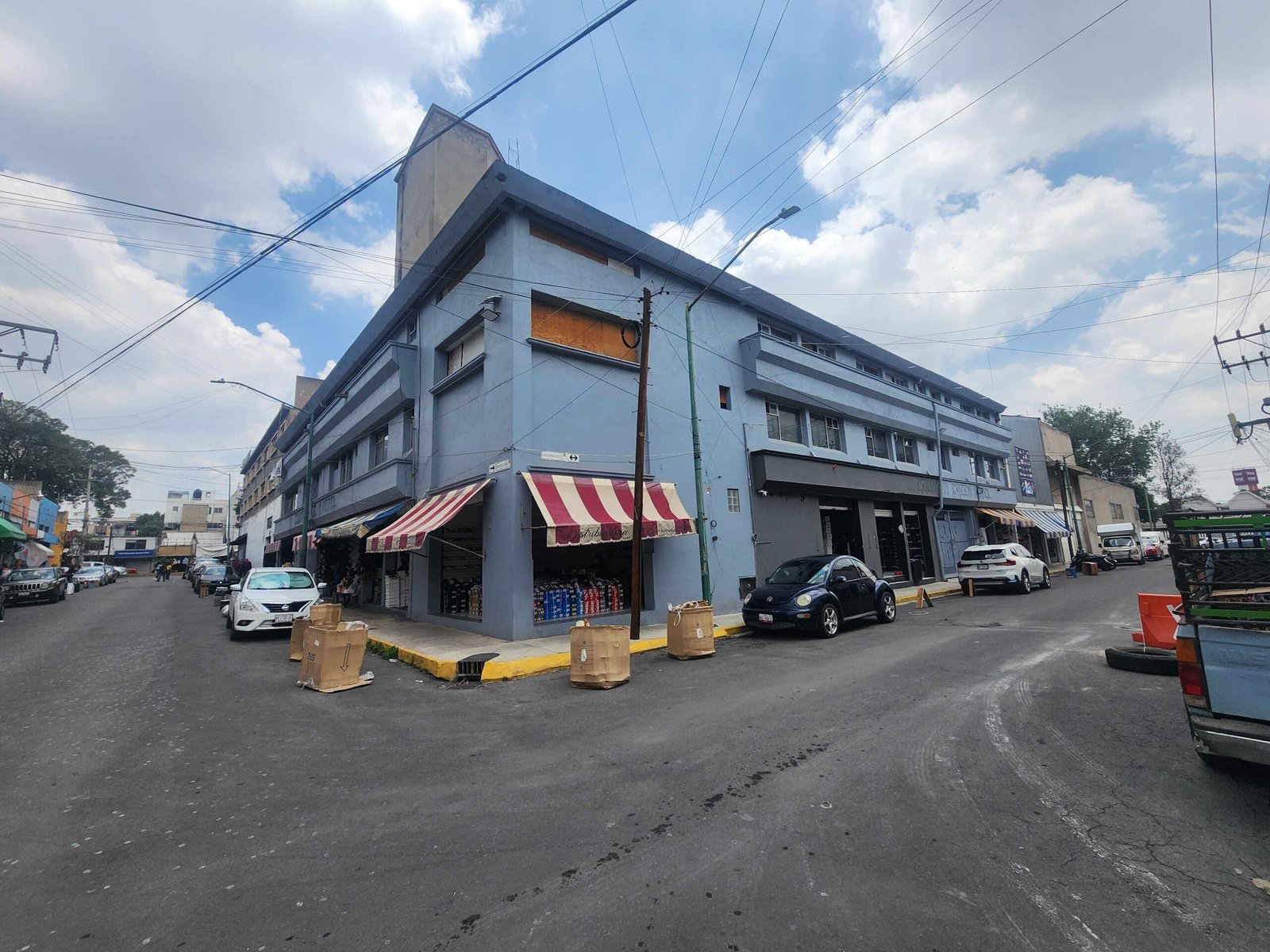 Bodega en renta, Valle verde a2 5 Vista amplia de la fachada de la bodega